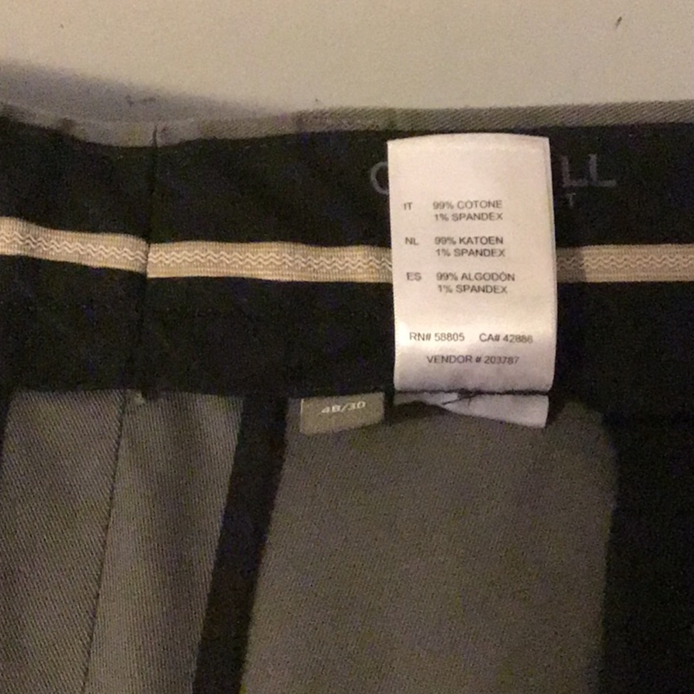 Oak Hill Men’s dress pants size 48/30 Grey